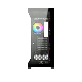 Кутия за компютър Xigmatek Blast - 4 ARGB fans, Black