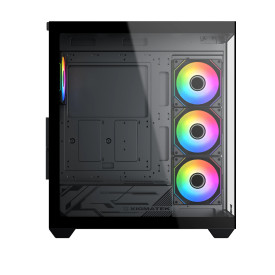 Кутия за компютър Xigmatek Blast - 4 ARGB fans, Black