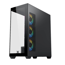 Кутия за компютър Xigmatek Blast - 4 ARGB fans, Black