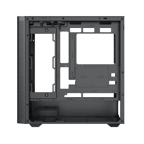 Кутия за компютър Xigmatek Case EATX - Osiris - Mesh, 4 x 140 mm ARGB fans