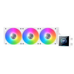 Водно охлаждане Xigmatek Water Cooling Connect 360 Arctic - LED Display, A-RGB
