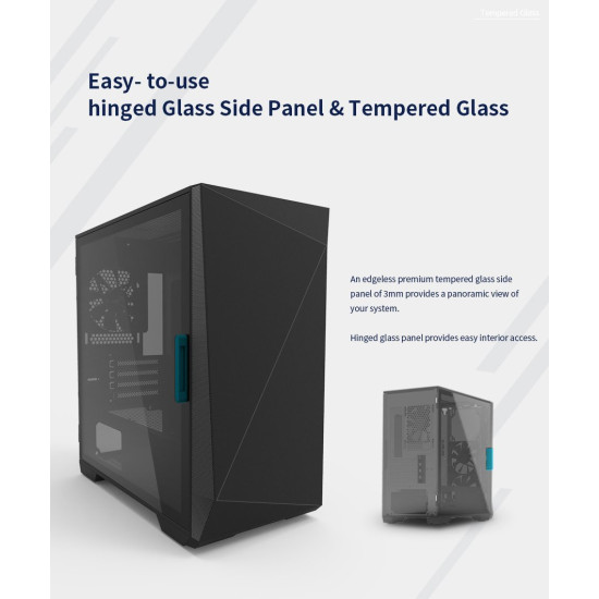 Кутия за компютър Zalman Gaming Case mATX - Z1 Iceberg Black