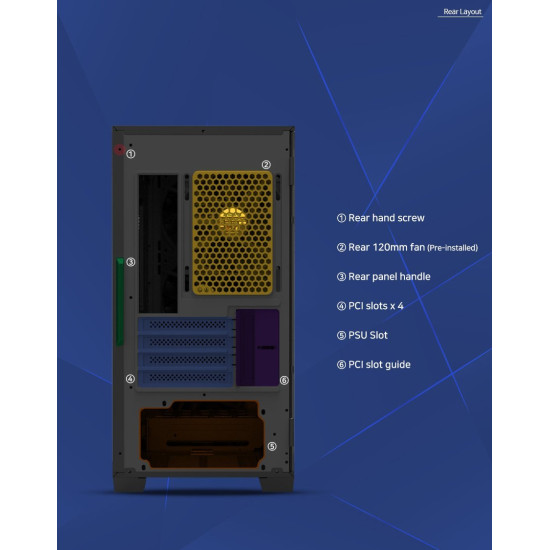 Кутия за компютър Zalman Gaming Case mATX - Z1 Iceberg Black