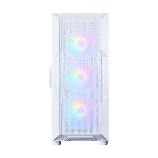 Кутия за компютър Zalman Case ATX - I3 NEO V2 White - RGB, Mesh