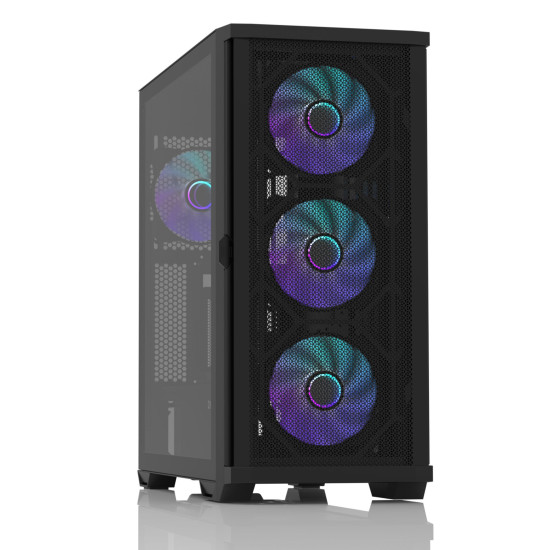 Кутия за компютър Zalman Case EATX - Z10 DUO - Mesh/Tempered Glass