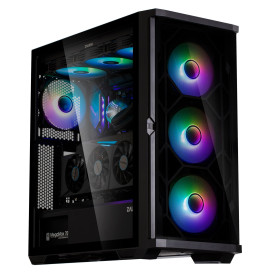 Кутия за компютър Zalman Case EATX - Z10 DUO - Mesh/Tempered Glass