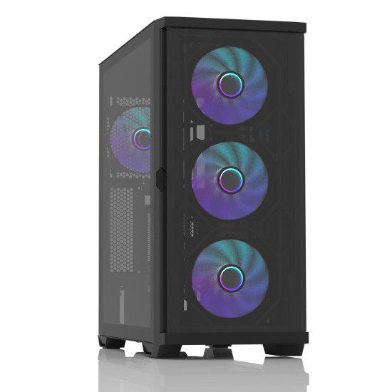 Кутия за компютър Zalman Case EATX - Z10 DUO - Mesh/Tempered Glass