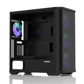 Кутия за компютър Zalman Case EATX - Z10 DUO - Mesh/Tempered Glass