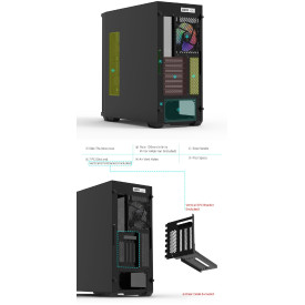 Кутия за компютър Zalman Case EATX - Z10 DUO - Mesh/Tempered Glass
