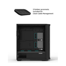 Кутия за компютър Zalman Case EATX - Z10 DUO - Mesh/Tempered Glass