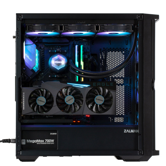 Кутия за компютър Zalman Case EATX - Z10 DUO - Mesh/Tempered Glass