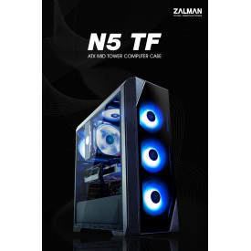 Кутия за компютър Zalman Case ATX - N5 TF - 4 x 120mm RGB