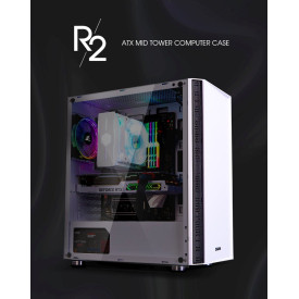 Кутия за компютър Zalman Case ATX - R2 WHITE