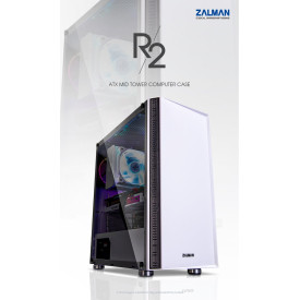 Кутия за компютър Zalman Case ATX - R2 WHITE