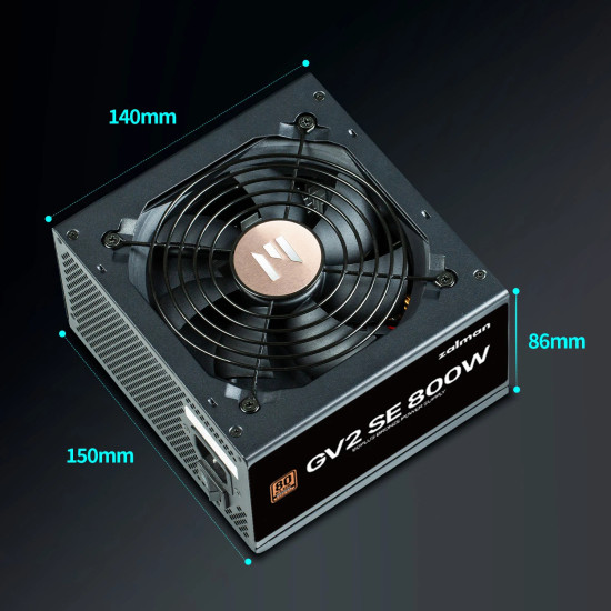 Захранване Zalman PSU 800W Bronze - ZM800-GV2 SE