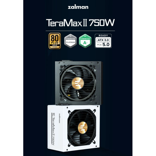 Захранване Zalman PSU TeraMax ATX 3.0 750W Gold - ZM750-TMX2