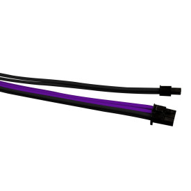 Комплект модинг кабели 1stPlayer Custom Modding Cable Kit Black/Violet - ATX24P, EPS, PCI-e - BVL-001
