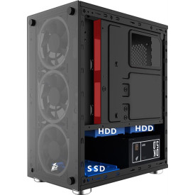 Кутия за компютър 1stPlayer Gaming Case mATX - X2 RGB - 3 Fans included
