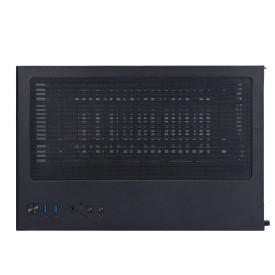 Кутия за компютър 1stPlayer Case mATX - MV6-TP Black - 3 fans included