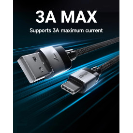USB кабел Acefast USB-A to USB-C Cable 60W 1.2m - C9-04 - Black