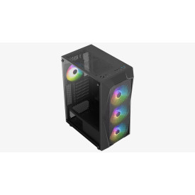 Кутия за компютър AeroCool Case ATX - Falcon-G-BK-v2 - Addressable RGB