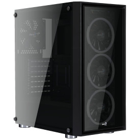 Кутия за компютър AeroCool Case ATX - QuartZ Revo - Addressable RGB, 3 x 120mm fans - ACCM-PB07043.81