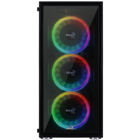 Кутия за компютър AeroCool Case ATX - QuartZ Revo - Addressable RGB, 3 x 120mm fans - ACCM-PB07043.81