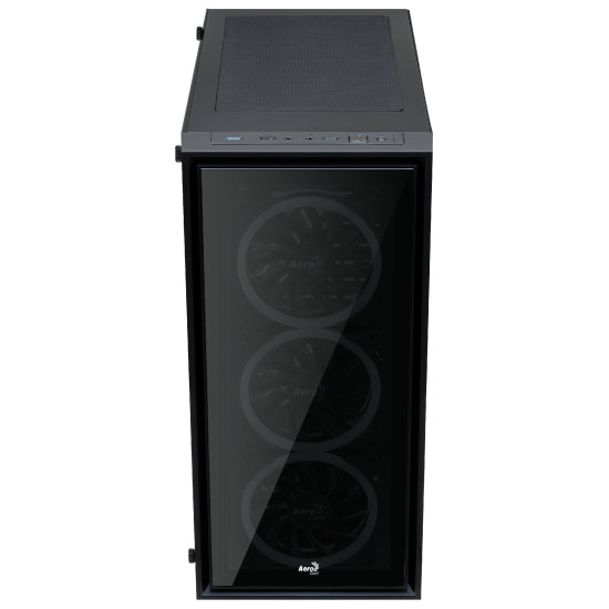 Кутия за компютър AeroCool Case ATX - QuartZ Revo - Addressable RGB, 3 x 120mm fans - ACCM-PB07043.81