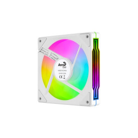 Вентилатор AeroCool Fan 120mm Phantom M-3R - Infinity Mirror ARGB, REVERSE - White