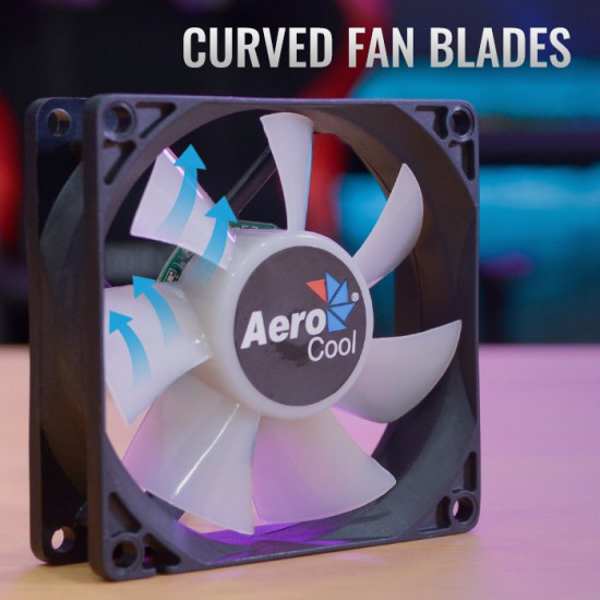 Вентилатор AeroCool Fan 80 mm - Frost 8 - Fixed RGB - ACF1-FS10117.11