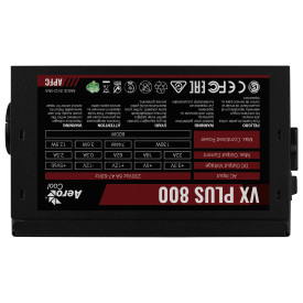Захранване AeroCool PSU VX PLUS 800W A-PFC - ACPN-VS80AEY.11