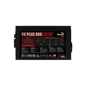 Захранване Aerocool VX Plus 800W ACPN-VS80AEY-11, ATX, 120mm, 80 PLUS CE
