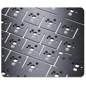 Клавиатура Ajazz Gaming Mechanical Keyboard AK820 - Red Switches [Linear] (English US), Black, White Backlight
