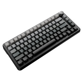 Безжична клавиатура Ajazz Wireless Gaming Mechanical Keyboard AK820 MAX - White birch [Linear] (English US), Side Printed, Gray