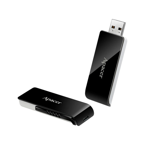 Флаш памет Apacer AH350 128GB USB 3.2 Gen 1, Black