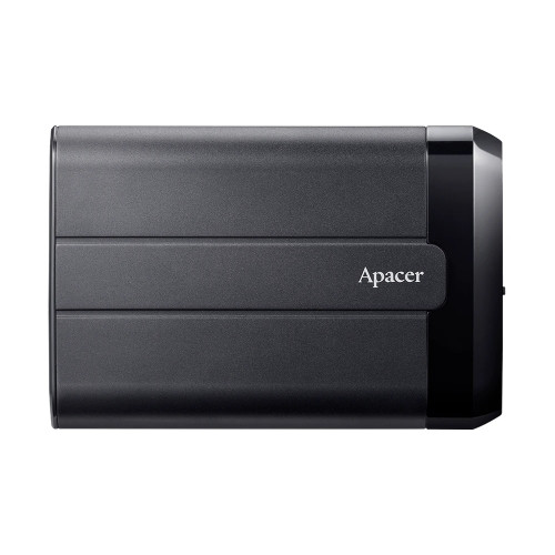 Външен твърд диск Apacer AC732 2TB USB 3.2 Gen 1, Military-Grade, Shockproof, IP68, Black