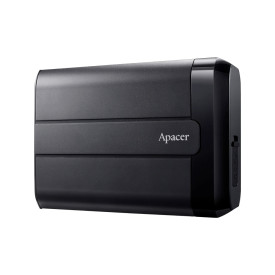 Външен твърд диск Apacer AC732 2TB USB 3.2 Gen 1, Military-Grade, Shockproof, IP68, Black