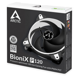 Вентилатор Arctic Fan 120mm - BioniX P120 PWM PST - White