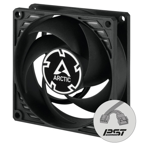 Вентилатор Arctic Fan 80mm P8 PWM PST - black/black - 200-3000rpm