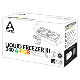 Водно охлаждане Arctic Liquid Freezer III 240 A-RGB White