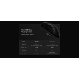 Безжична мишка ATK Wireless Gaming Mouse Z1 ULTRA - 8K, White