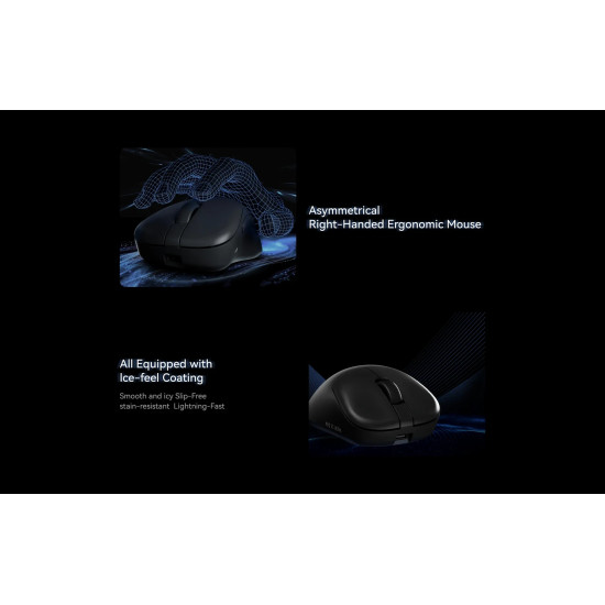 Безжична мишка ATK Wireless Gaming Mouse Z1 ULTRA - 8K, White