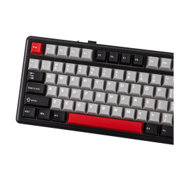Безжична клавиатура Aula F75 MAX - Reaper Switch [Linear] (English US), Black, Red