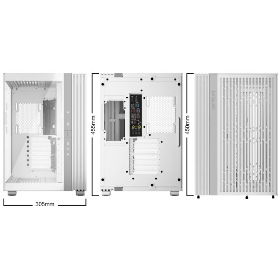 Кутия за компютър be quiet! Case ATX - LIGHT BASE 600 DX White