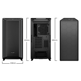 Кутия за компютър be quiet! Case EATX - Dark Base 701 Black