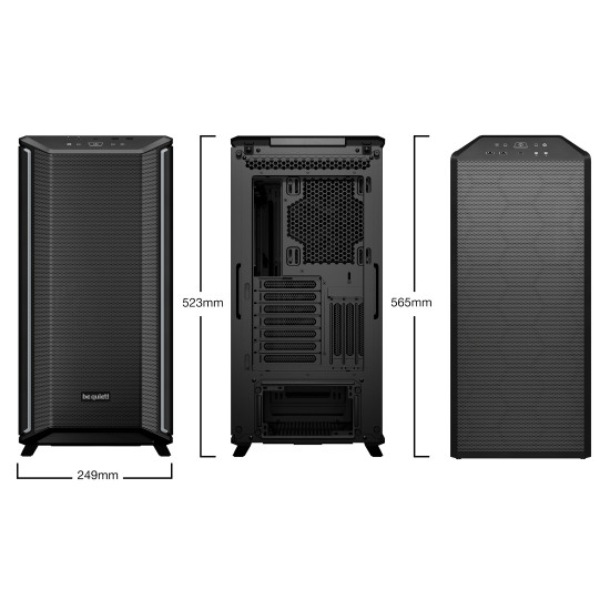 Кутия за компютър be quiet! Case EATX - Dark Base 701 Black