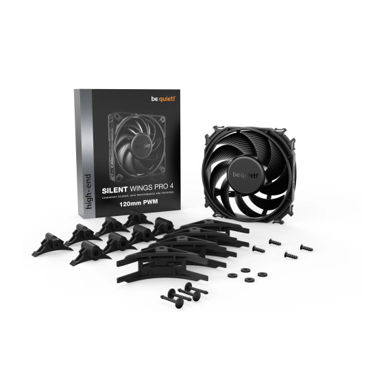 Вентилатор be quiet! Fan 120mm - SILENT WINGS PRO 4 120mm PWM