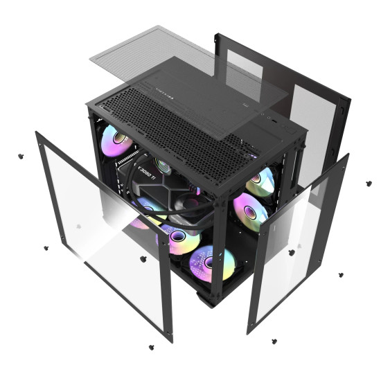 Кутия за компютър Darkflash Case ATX - C285 Black