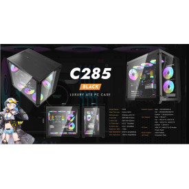 Кутия за компютър Darkflash Case ATX - C285 Black