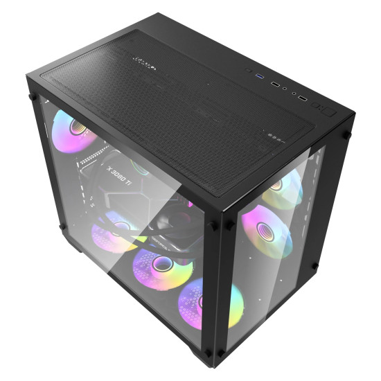 Кутия за компютър Darkflash Case ATX - C285 Black